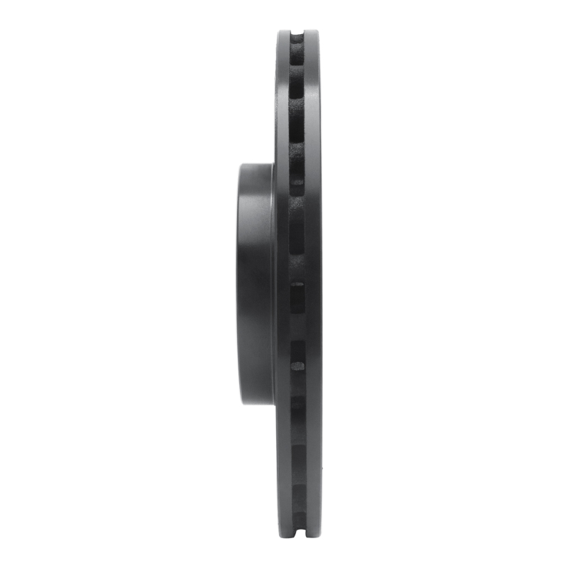 Alfa Romeo 164 Brake Rotor (1) - Front Left - R1 Concepts - Drilled & Slotted - Black - `91-`20
